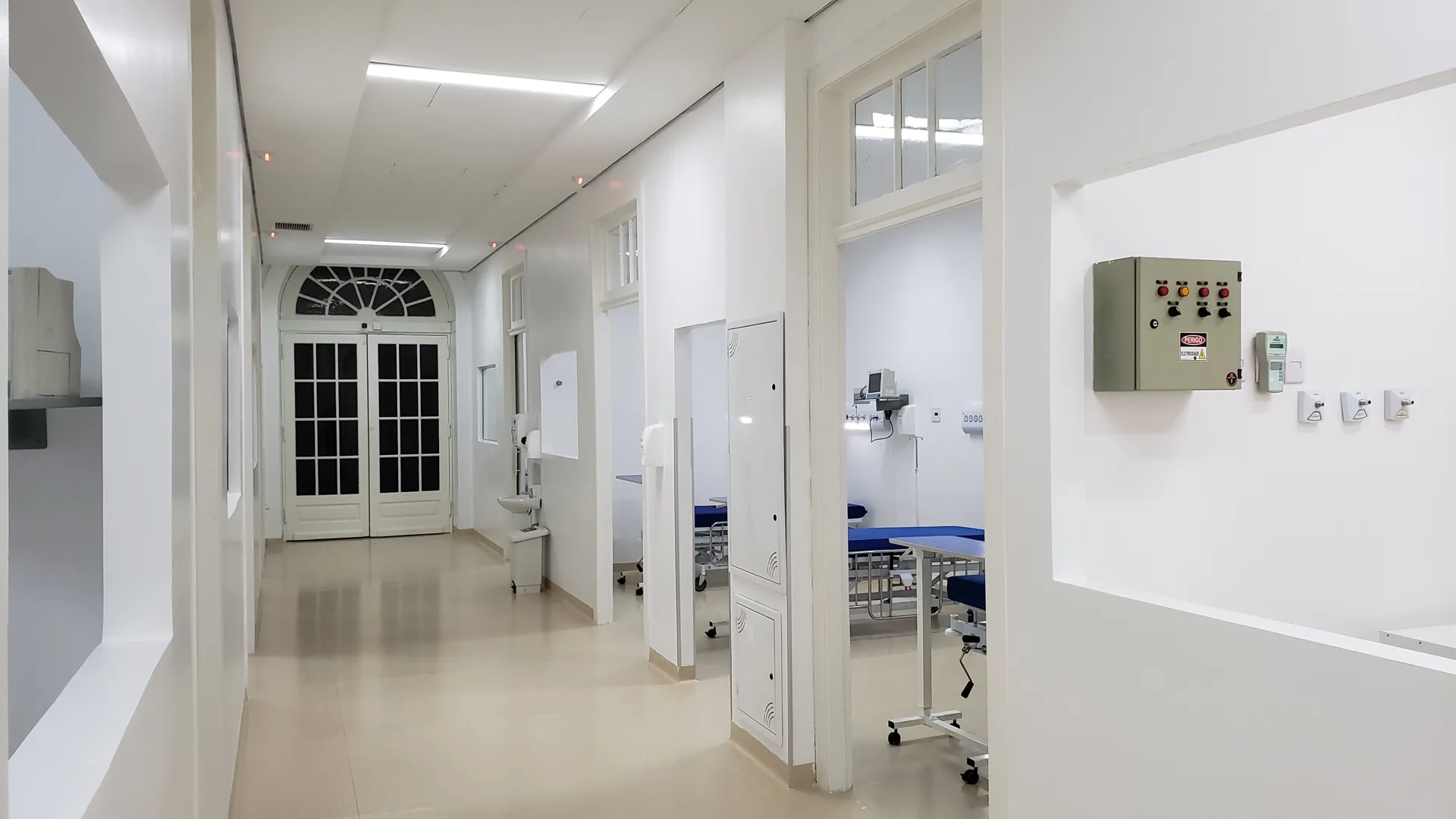 Corredor UTI HBP — EGS Engenharia