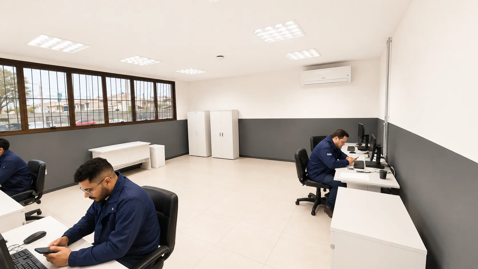 Autoglass — Obra industrial EGS