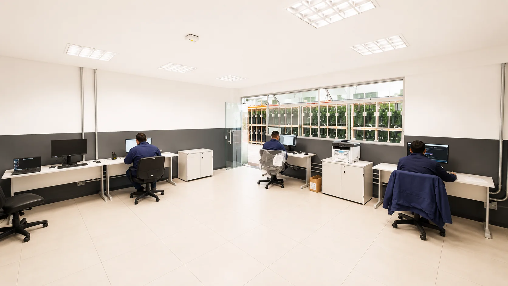 Autoglass — Obra industrial EGS