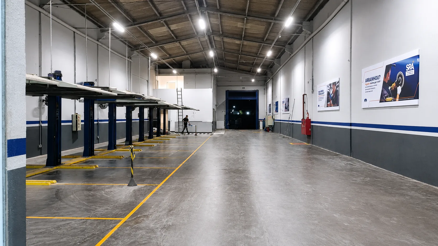 Autoglass — Obra industrial EGS